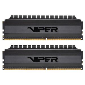 Модуль пам'яті DDR4 2x8GB/3200 Patriot Viper 4 Blackout (PVB416G320C6K) краща модель в Хмельницькому