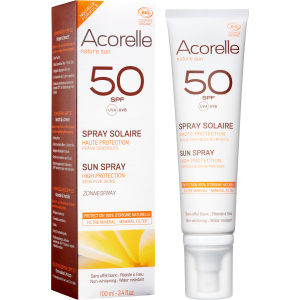 Спрей сонцезахисний Acorelle органічний SPF 50 100 мл (3700343046242)