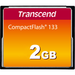 купити Transcend CompactFlash 133 2GB (TS2GCF133)