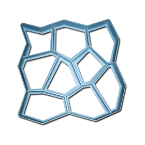 купить Форма для садовой дорожки Hormusend "Замковый камень"