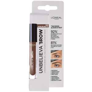 Гель для бровей L’Oreal Paris Unbelieva Brow 108 Темно-коричневый 3.4 мл (3600523674626) лучшая модель в Хмельницком