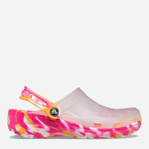 купить Кроксы Crocs Classic Translucent Marbled Clog 207407-94S-M4W6 36 22.9 см White/Multi (191448837119)