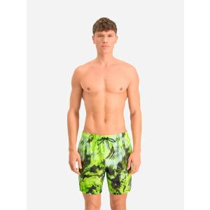 Шорты для купания Puma Swim Men Reflection Aop 93506002 XL Green Yellow (8720245051620) лучшая модель в Хмельницком