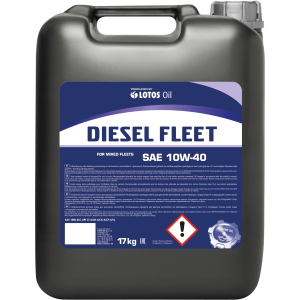 Моторное масло Lotos Diesel Fleet 10W-40 17 кг (WF-P702B10-000) рейтинг