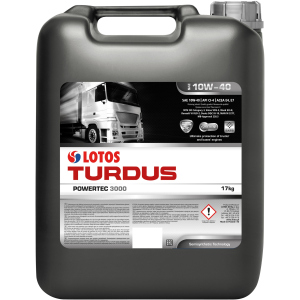 Моторное масло Lotos Turdus Powertec 3000 CI-4 10W-40 17 кг (WF-P703L40-000) лучшая модель в Хмельницком