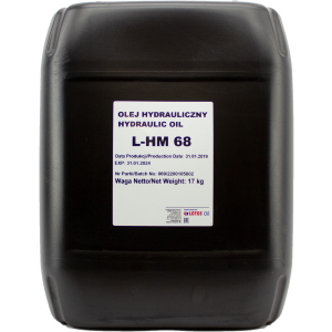 Гидравлическое масло Lotos Hydraulic Oil L-HM 68 17 кг (WH-P701920-000)