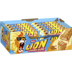 Упаковка батончиків Nestle Lion Caramel Blond 40 г х 40 шт (7613287188588)