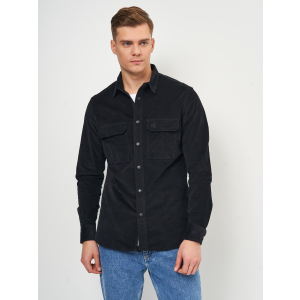 Рубашка Calvin Klein Jeans Corduroy Regular Shirt J30J318630-BEH XXL Black (8719854505792)