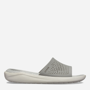 хороша модель Шльопанці Crocs LiteRide Slide 205183-06J 42 (M9/W11) 26.3 см SMOKE/PEARL WHITE (191448287822)