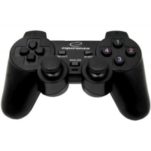 Геймпад Esperanza Vibration gamepad USB warrior (EG102) краща модель в Хмельницькому