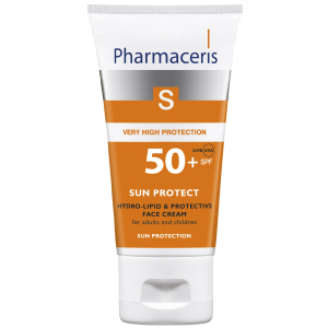 Гидролипидный солнцезащитный крем для лица Pharmaceris S Sun Protect SPF50+ 50 мл (5900717149113)