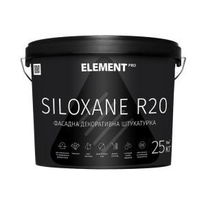 Фасадна штукатурка ELEMENT PRO SILOXANE R20 25 кг Прозора в Хмельницькому