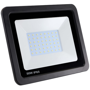 Прожектор светодиодный Eurolamp SMD 50W 6000K черный с радиатором (LED-FL-50/6) в Хмельницком