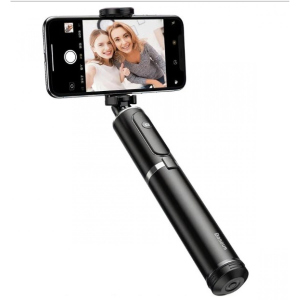 Селфі-монопод Baseus Fully Folding Selfie Stick D1S (Black+silver) в Хмельницькому