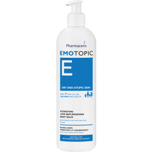 купити Зволожуючий бальзам Pharmaceris E Emotopic Hydrating Lipid-Replenishing Body Balm для сухої та схильної до атопічного дерматиту шкіри 400 мл (5900717169142)