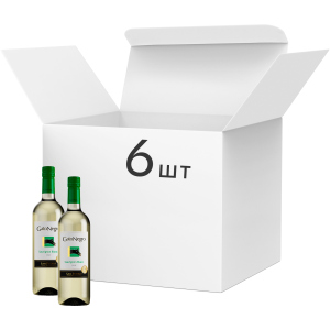 хорошая модель Упаковка вина Gato Negro Sauvignon Blanc белое сухое 13% 0.75 л х 6 шт (17804300010642)