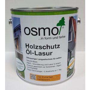 Захисне масло – блакит OSMO HOLZSCHUTZ ÖL-LASUR 732 (дуб світлий) 0.125 л. ТОП в Хмельницькому