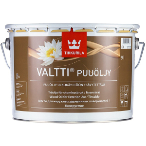 Масло атмосферостойкое TIKKURILA VALTTI OIL для древесины 9л в Хмельницком