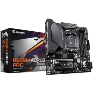 Материнская плата Gigabyte B550M AORUS PRO AM4 mATX (B550M AORUS PRO) Over-Stock лучшая модель в Хмельницком