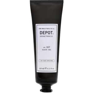 Чорний камуфляжний гель Depot 307 Black Gel 125 мл (8032274076681) ТОП в Хмельницькому