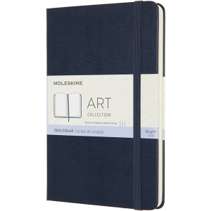 Скетчбук Moleskine Art 11.5 х 18 см 104 страницы без линовки Сапфир (8053853603104)