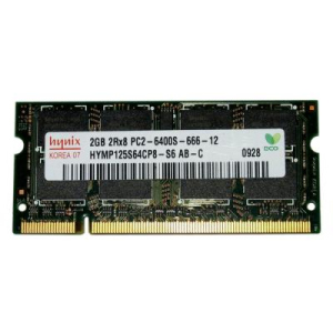 хороша модель Модуль для ноутбука SoDIMM DDR2 2GB 800 MHz Hynix (HYMP125S64CP8-S6)