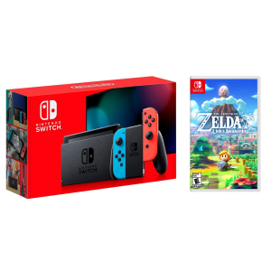 Nintendo Switch Neon blue/red - Обновлённая версия + The Legend of Zelda: Link's Awakening в Хмельницком