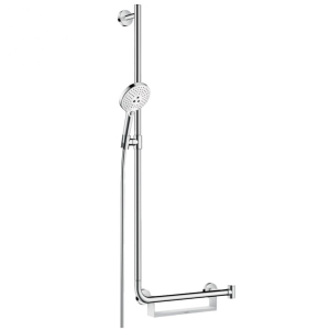 Душовий набір Hansgrohe Raindance Select S 120/110 см 3Jet Left, White/Chrome (26325400)