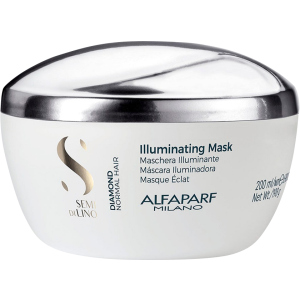 Маска Alfaparf Milano Semi Di Lino Diamond Illuminating Mask для блиску волосся 200 мл (8022297064970) краща модель в Хмельницькому