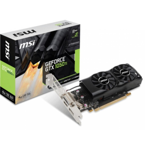 Відеокарта MSI GeForce GTX1050 Ti 4096Mb LP (GTX 1050 Ti 4GT LP) краща модель в Хмельницькому