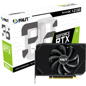 Відеокарта Palit Nvidia GeForce RTX 3060 STORMX 12GB (NE63060019K9-190AF) в Хмельницькому