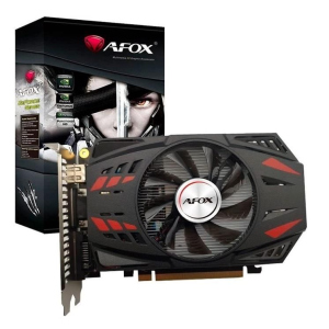 AFOX Видеокарта Geforce GTX750Ti 4GB GDDR5 128Bit DVI HDMI VGA ATX Single Fan лучшая модель в Хмельницком