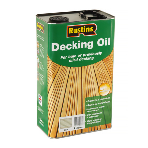 Олія для терас Rustins Decking Oil Безбарвна 5 л в Хмельницькому