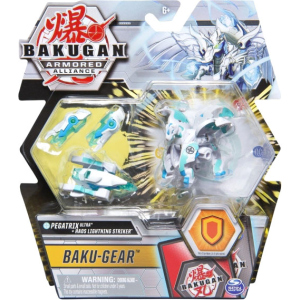 Ігровий набір Spin Master Bakugan Armored Alliance Бойовий Ультра бакуган зі зброєю Пегатрікс (SM64443-2) (778988297858) краща модель в Хмельницькому