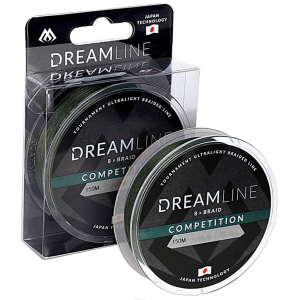 купити Шнур Mikado Dream Line Competition 8-Braid 150 м 0.16 мм 15.54 кг Зелений (ZDL000G-150-016)