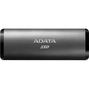 хорошая модель ADATA SE760 512GB USB 3.2 Type-C 3D NAND TLC Titanium Gray (ASE760-512GU32G2-CTI) External