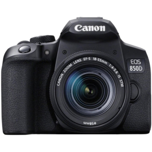 Фотоаппарат Canon EOS 850D 18-55mm IS STM Black (3925C016AA) Официальная гарантия! лучшая модель в Хмельницком