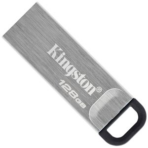 Kingston DataTraveler Kyson 128GB USB 3.2 Silver/Black (DTKN/128GB) лучшая модель в Хмельницком