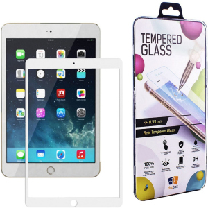 Захисне скло Drobak Full Cover для Apple iPad 10.2" A2200 2019 White (222255) краща модель в Хмельницькому