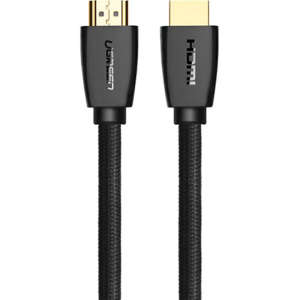 Кабель Ugreen HD118 HDMI to HDMI v2.0 UltraHD 4K-3D Braided 3 м Black (90401994) надійний