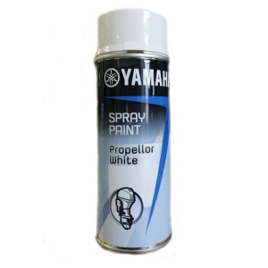 Краска для винта лодочного мотора SPRAY PAINT PROPELLER WHITE 400ml YAMAHA (YMM30400PW10)