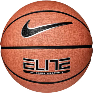 Мяч баскетбольный Nike Elite all-court size 7 Amber/black/metallic silver/black (N.KI.35.855.07)