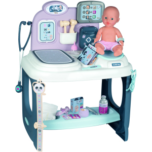 купити Ігровий центр Smoby Toys Догляд за лялькою зі звуковими ефектами та аксесуарами (240300)