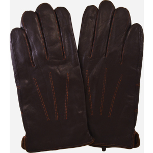 Чоловічі шкіряні рукавички Sergio Torri 1011 М 10 Коричневі (2000000013152-2) в Хмельницькому