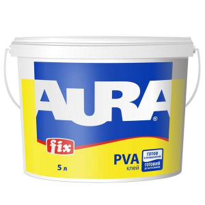 Клей AURA Fix PVA - 5 кг 10168 ТОП в Хмельницькому