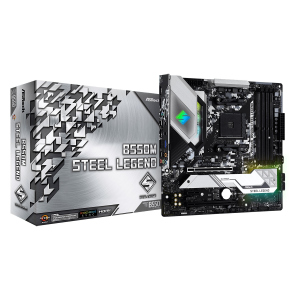 Материнська плата ASRock B550M Steel Legend Socket AM4 краща модель в Хмельницькому