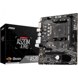 Материнська плата msi a520m-a pro рейтинг