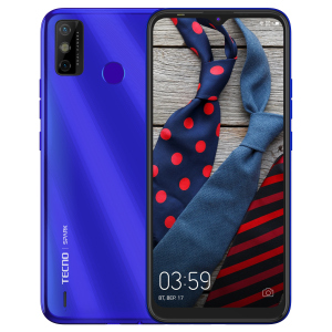 Мобільний телефон Tecno Spark 6 Go 3/64GB Aqua Blue (4895180762918) ТОП в Хмельницькому