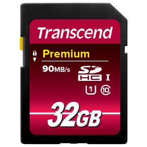 Transcend SDHC 32GB Class10 UHS-I 400X (TS32GSDU1) надійний