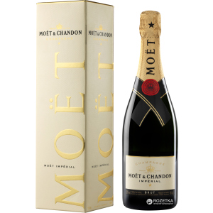 купить Шампанское Moet & Chandon Brut Imperial белое брют 0.75 л 12% в подарочной упаковке (3185370001233)